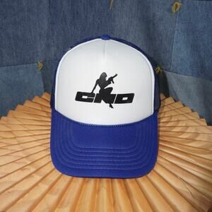 OSFA - CND logo pinup girl butterfly patch otto trucker hat